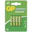 Zinkochlorid baterie GP24G-2UE4 Greencell R03(AAA),4 ks